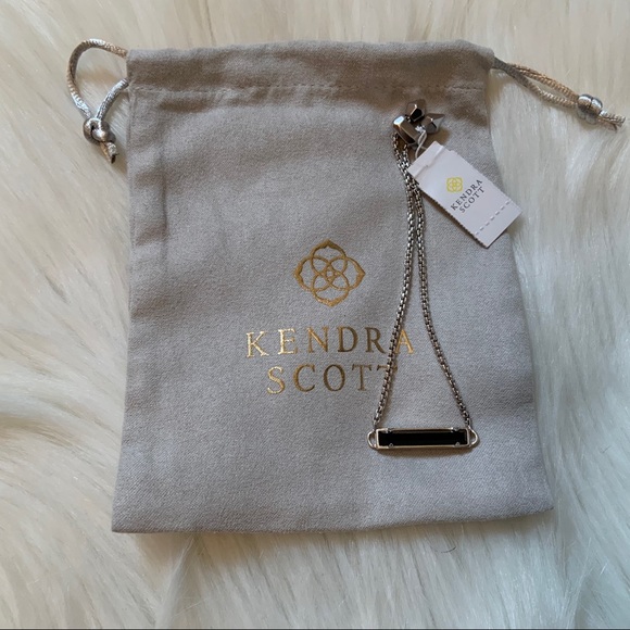 Kendra Scott Stan Bracelet- NWT - Black & Silver - Picture 5 of 10